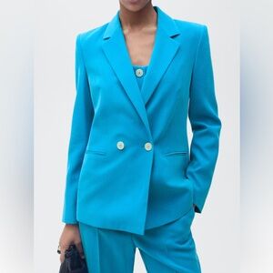 MANGO Straight-Fit Suit Blazer *NWT*
